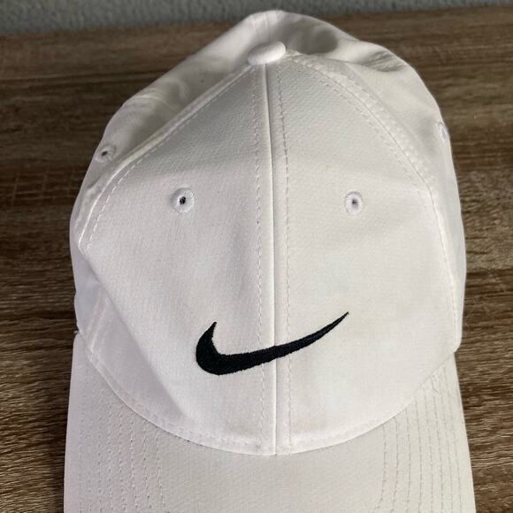 Nike Legacy91 Dri-Fit White Unisex Baseball Cap Adjustable Fit - Picture 12 of 13